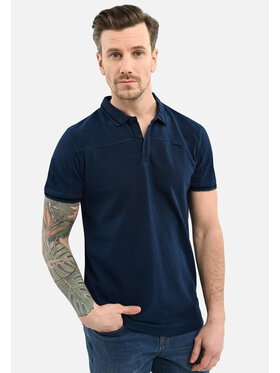 Volcano Volcano Polo O-SALLY Granatowy Regular Fit