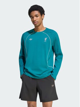 adidas adidas Koszulka techniczna 168332 Niebieski jasny Regular Fit