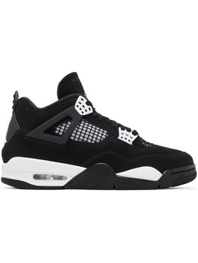 Nike Nike Sneakersy 4 Retro White Thunder Czarny