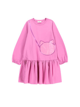 Coccodrillo Coccodrillo Rochie de zi WC5129101CGK Roz Regular Fit