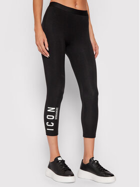 Dsquared2 Underwear Dsquared2 Underwear Leggings Icon D8N473660 Crna Slim Fit