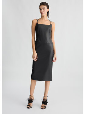 Liu Jo Liu Jo Sukienka koktajlowa CA5207E062 Czarny Slim Fit