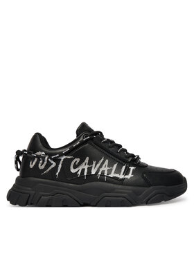 Just Cavalli Just Cavalli Sportcipők 80QA3SH1 ZPC21 Fekete