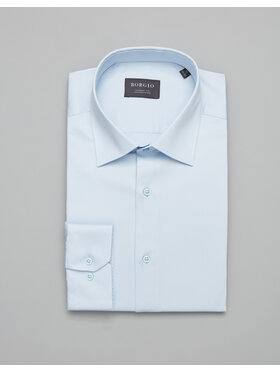 Borgio Borgio Koszula simeria Niebieski Classic Fit