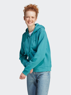 adidas adidas Μπλούζα ALL SZN Fleece IM0315 Μπλε Regular Fit