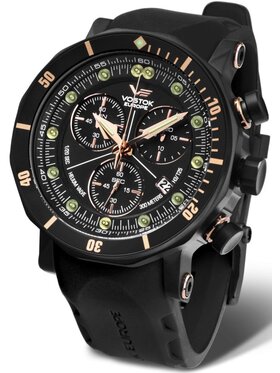 Vostok Europe Vostok Europe Zegarek 6S30-6203211 Czarny