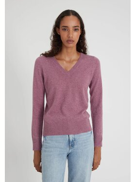 Style Republic Style Republic Sweter Kaszmir Różowy jasny Comfort Fit