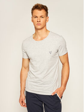 Guess Guess T-Shirt U97M00 JR003 Szary Regular Fit