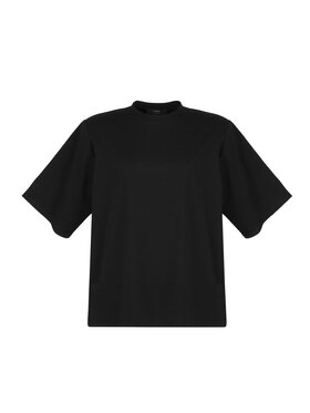 OPRA OPRA T-Shirt OP-TSHIRT-DIRSH-BL Czarny Regular Fit