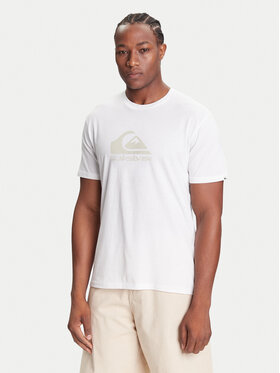Quiksilver Quiksilver T-shirt Ev Comp Logo EQYZT08182 Bijela Regular Fit