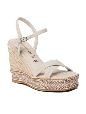 Tamaris Tamaris Espadrile 1-28363-20 Écru
