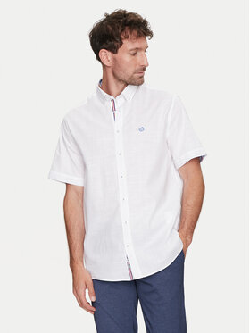 Bugatti Bugatti Camicia 9450 58334A Bianco Modern Fit