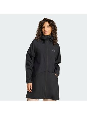 adidas adidas Parka Terrex Multi 2 Layer CLIMAPROOF Rain Czarny Regular Fit