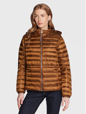 Tommy Hilfiger Tommy Hilfiger Puhovka Feminne WW0WW37264 Rjava Regular Fit