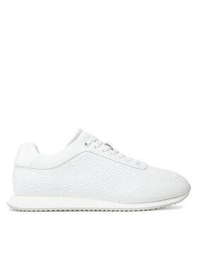 Calvin Klein Calvin Klein Laisvalaikio batai Runner Lace Up Mono Pu HW0HW02574 Balta