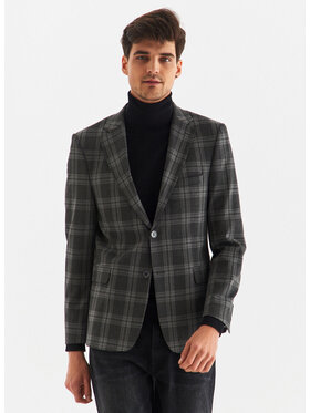 Pako Lorente Pako Lorente Marynarka P22WF-3G-002 Szary Slim Fit