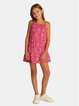 Calvin Klein Jeans Calvin Klein Jeans Sommerkleid IG0IG02901 Rosa Regular Fit