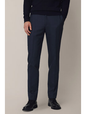 Lancerto Lancerto Spodnie materiałowe Artemio SP073225000011 Granatowy Slim Fit