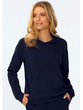 DKaren Sport DKaren Sport Bluza Seattle Granatowy Classic Fit