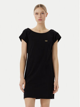 EA7 Emporio Armani EA7 Emporio Armani Rochie de vară 7W001478 AF10373 UC001 Negru Relaxed Fit