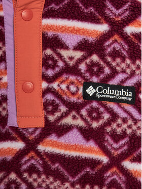 Columbia Flis Helvetia™ Half Snap Fleece Rdeča Regular Fit