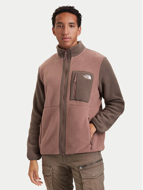 The North Face The North Face Fleecová mikina Yumiori NF0A883R Hnedá Regular Fit