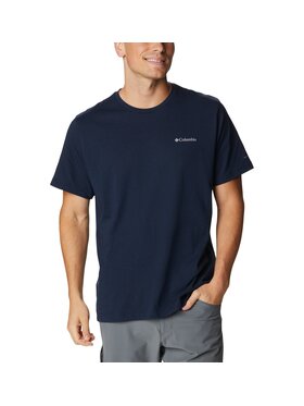 Columbia Columbia T-Shirt 199075 Niebieski Regular Fit