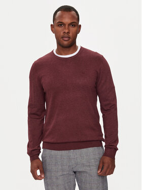 Lindbergh Lindbergh Pullover 30-80043 Dunkelrot Slim Fit