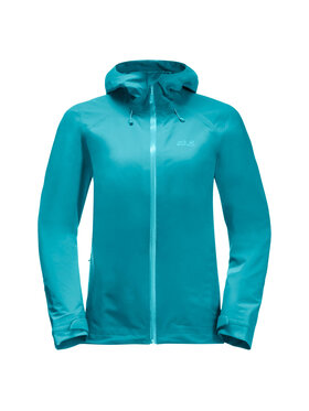 Jack Wolfskin Jack Wolfskin Kurtka przejściowa Jack Wolfskin Highest Peak 3l Jkt W Niebieski Regular Fit