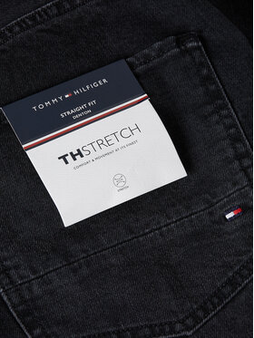 Tommy Hilfiger Jeans Hlače Denton MW0MW32080 Črna Straight Fit