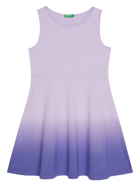 United Colors Of Benetton United Colors Of Benetton Φόρεμα καλοκαιρινό 3NPDCV011 Μωβ Regular Fit