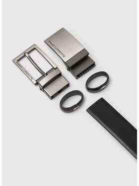 Pako Lorente Pako Lorente Pasek Męski P25WN-PX-006 Czarny