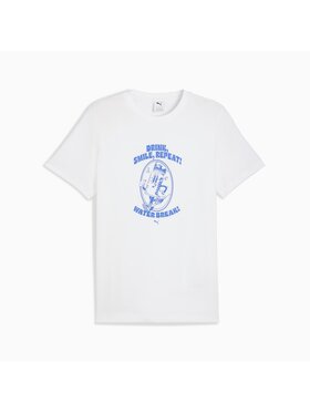 Puma Puma T-Shirt 632113 Biały Regular Fit