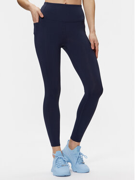 Skechers Skechers Legginsy GoFlex W03LG30B Granatowy Slim Fit