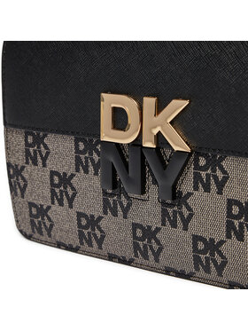 DKNY Ročna Torba Echo Sm Chain Flap R423YE31 Črna