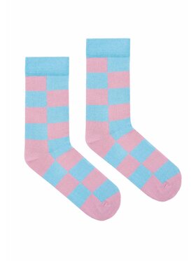 Kabak Kabak Skarpety długie klasyczne organiczne Niebieski