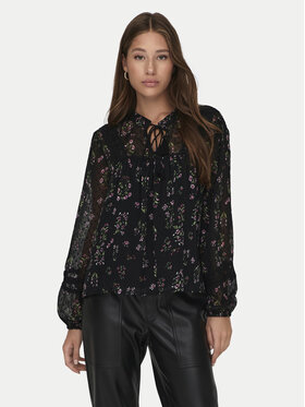 ONLY ONLY Hemd Tessa 15303600 Schwarz Regular Fit