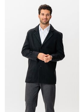 TeeShoppen TeeShoppen Płaszcz 'Basic Collection' Czarny Regular Fit