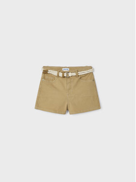 Mayoral Mayoral Шорти з тканини 234 Бежевий Regular Fit