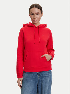 Tommy Jeans Tommy Jeans Pulóver DW0DW19958 Piros Regular Fit