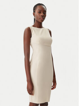 Rinascimento Rinascimento Coctailkleid CFC0122877003 Beige Regular Fit