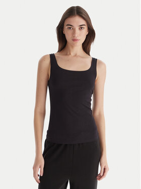 Hunkemöller Hunkemöller Top Singlet 302809 Czarny Slim Fit