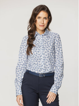 Willsoor Willsoor Koszula 61299 Biały Regular Fit