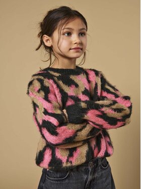 Kids ONLY Kids ONLY Svetr Wild 15329326 Barevná Regular Fit