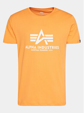 Alpha Industries Alpha Industries Tričko Basic 100501 Čierna Regular Fit