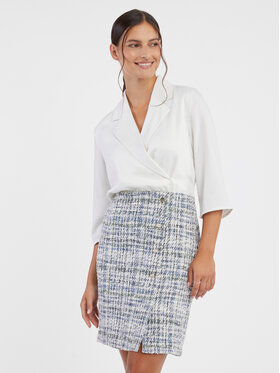 Orsay Orsay Sukienka codzienna 490474001000__42 Biały A-Line Fit