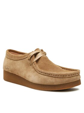 Clarks Clarks Обувки WallabeeEvoSh 261747474 Бежов