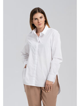 Look Made With Love Look Made With Love Koszula Havana Look 141 white Biały Over Fit