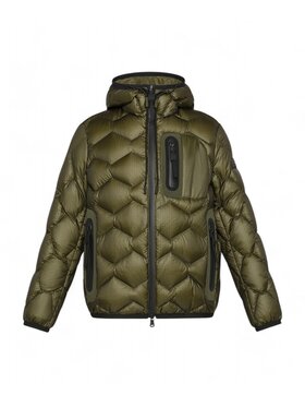 Peuterey Peuterey Cappotto q-dav-56787 Verde Regular Fit