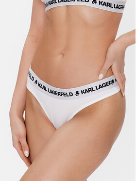 KARL LAGERFELD KARL LAGERFELD Tangice Logo 211W2110 Bela